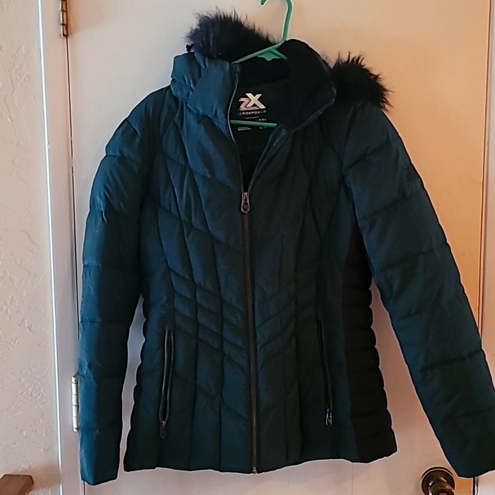Winter jacket with hood